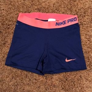 Nike Pro Spandex Shorts